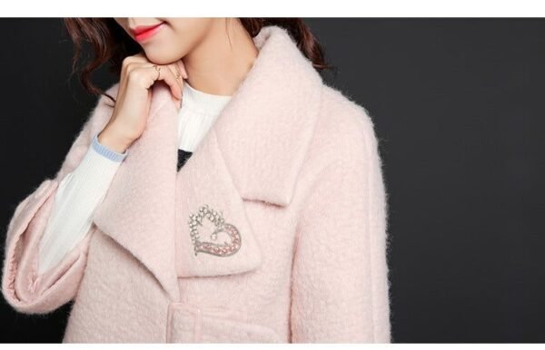 accessoire de mode broche cœur fading love