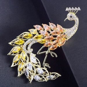 accessoire de mode cygne argenté