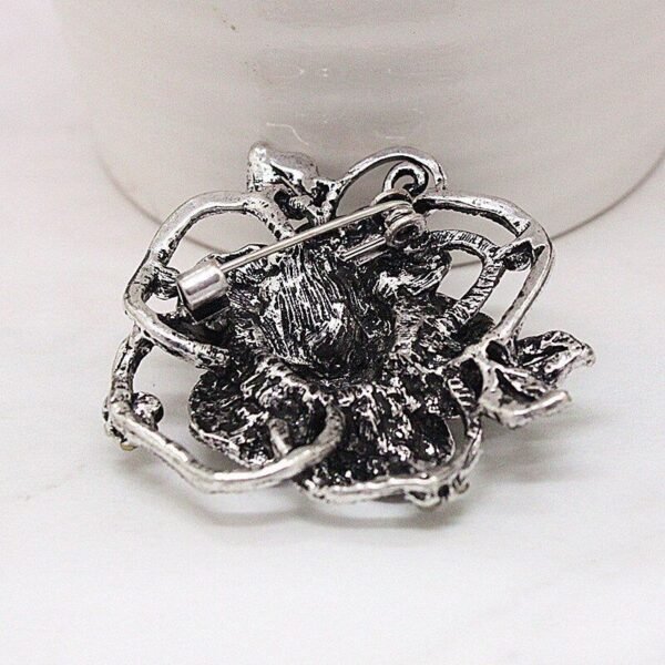 accessoire de mode fleur rose antique