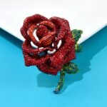 accessoire floral broche