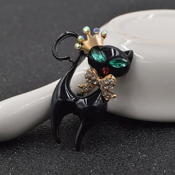 accessoire mode broche chat altesse royale