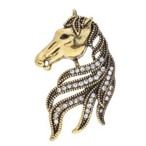 accessoire mode broche cheval