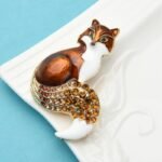 accessoire mode renard marron