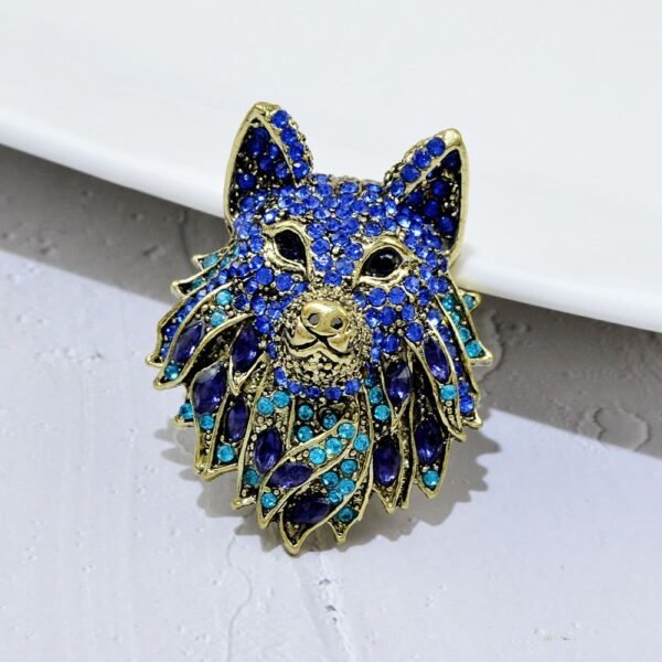 accessoire mode tête de loup