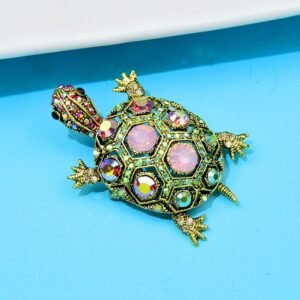 accessoire mode tortue brillante