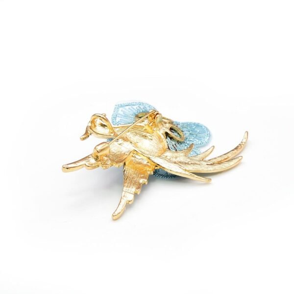 accessoire oiseau bleu azur