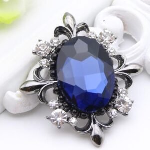 bijou vintage bleu nuit