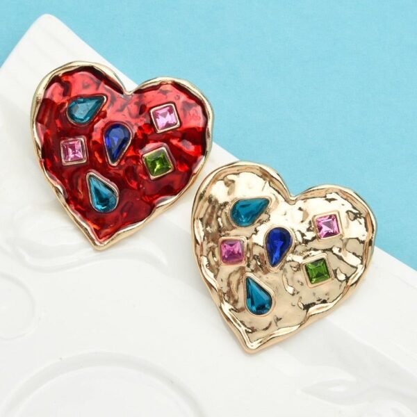 bijou broche cœur amour