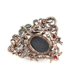 bijou broche camée sage exubérance
