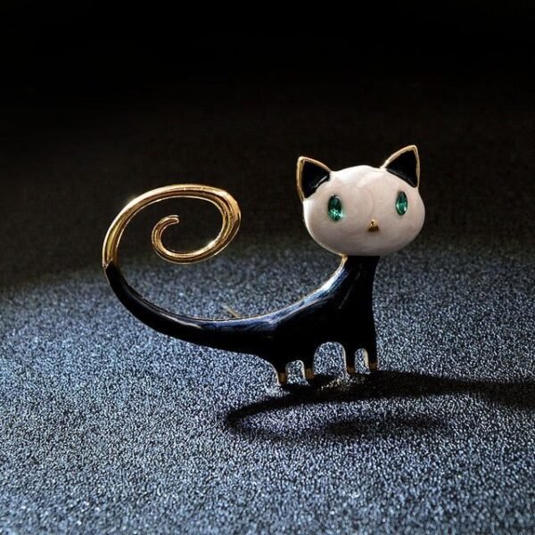 bijou broche chat stranger cat