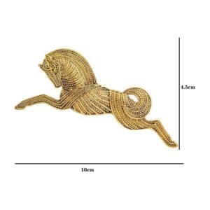 bijou broche cheval rétro