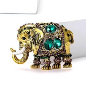 bijou broche éléphant altesse royale