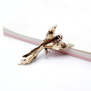 bijou broche en forme d'oiseau
