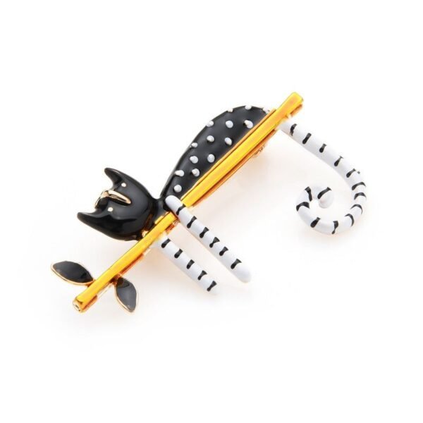 bijou broche en forme de chat