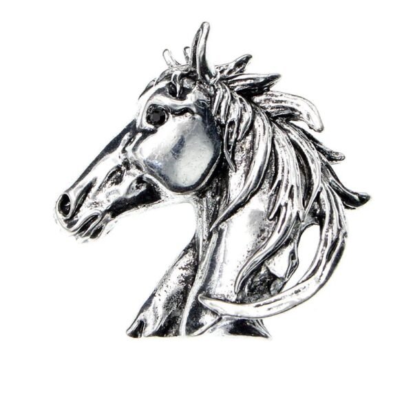 bijou broche en forme de cheval
