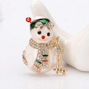 bijou de Noël bonhomme de neige