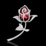 bijou floral rose