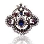 broche ancienne oeil divin
