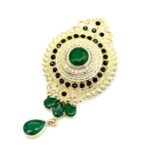 Broche Ancienne Soleil Mystique