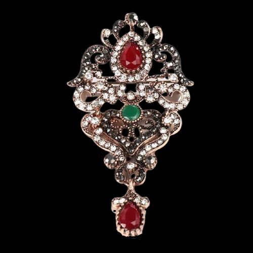 Broche Ancienne Vintage Colors