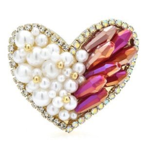 Broche Cœur Amour Pluriel