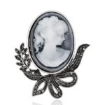 Broche Camée Jours Paisibles