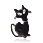 Broche Chat Minimaliste