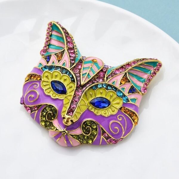 broche chat originale pour carnaval