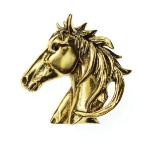 Broche Cheval Fier Destrier