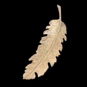 Broche Cheveux Plume