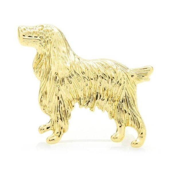 Broche Chien Flamboyant