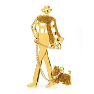 Broche Chien Gentleman Pimpant