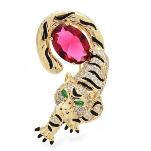 Broche de Luxe Esprit Sauvage