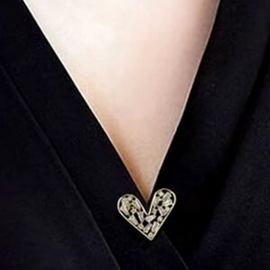 Broche Décolleté Coeur