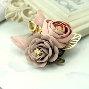 broche décoration mariage robe