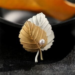 broche élégante perles pour mariage
