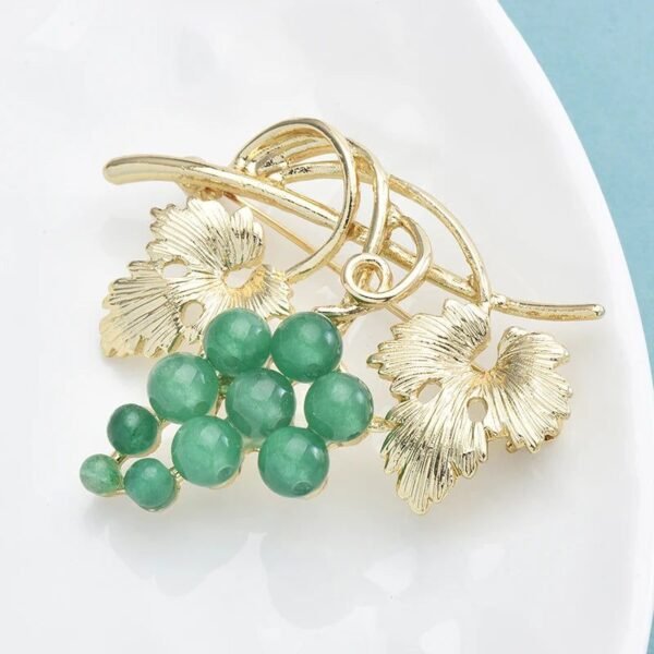 broche en fleurs pour mariage champêtre