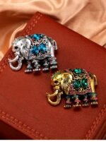 broche en forme d'éléphant