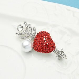 broche en forme de cœur archer
