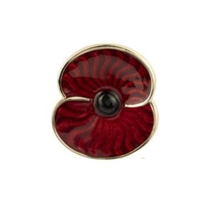 Broche Fleur Coquelicot Duo de Pétales