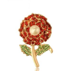 Broche Fleur Coquelicot Jeune Pousse