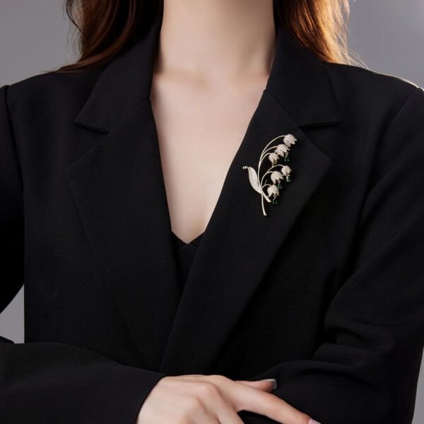broche florale mariage boutonniere