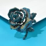 broche grande fleur