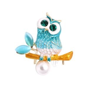 Broche Hibou Deep Thinking