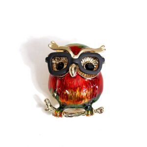 Broche Hibou El Profesor