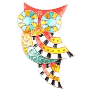 Broche Hibou Hypnotik