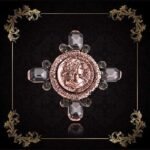 broche historique camée gloire héroïque