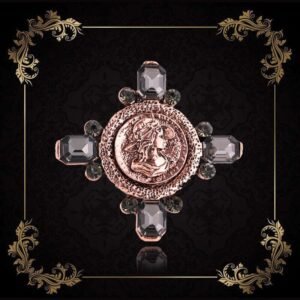 broche historique camée gloire héroïque