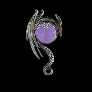 broche lunaire dragon