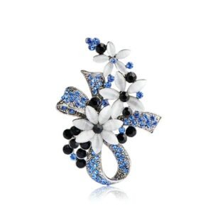 Broche Mariage Bleu